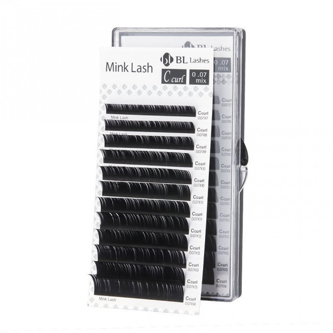 BL LASHES FAUX MINK LASHES MIX SIZES CURL C